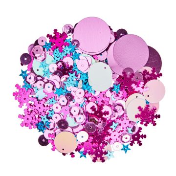 Classmates Pastel Bargain Mix Sequins - 100g