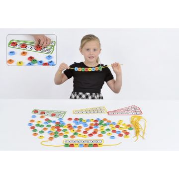 Number Sequence Lacing Beads
