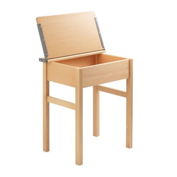 Traditional Single Locker Desk - H710mm