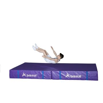 Beemat Folding Crashmat - 1.83 x 1.22m x 150mm - Blue
