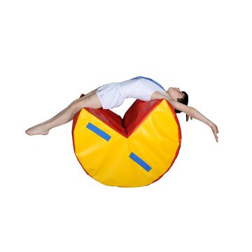 Beemat Handspring Roller Flip Block - Red/Yellow
