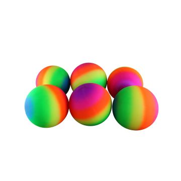Neon Play Balls - Pack of 6