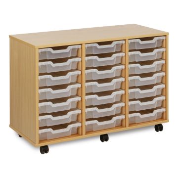 21 Shallow Tray Unit - Assorted Trays