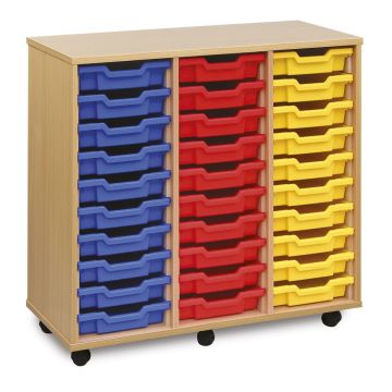 30 Shallow Tray Unit - Assorted Trays