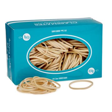 Classmates Rubber Bands 454g 89x3mm (Warning May Contain Natural Rubber Latex)