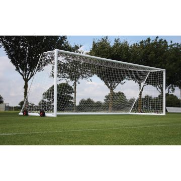 Harrod Sport 3G Portagoal Net - 24 x 8ft (Senior) - White - Pair