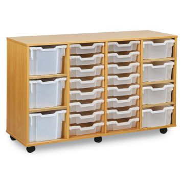 Combination Tray Unit - Blue Trays