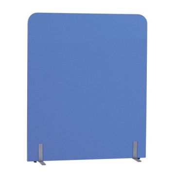 Curved SpaceDivider - 1600 x 1800mm - Light Blue