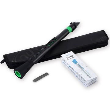 Nuvo DooD - Black With Green Trim