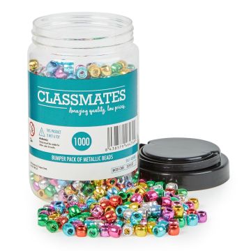 Metallic Beads Bumper - Pack of 1000