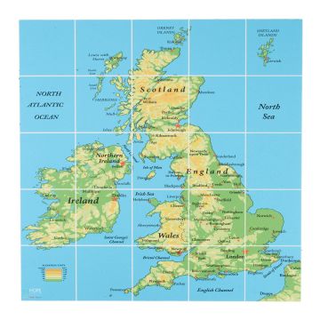EaRL UK Map Mat 