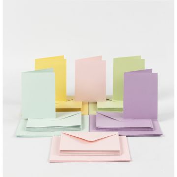 Pastel Card and envelope Pack