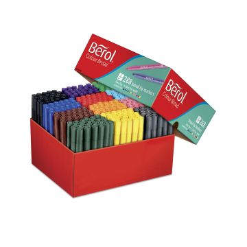 Berol Colour Broad Pens - Assorted - Pack of 288