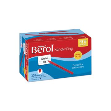 Berol Handwriting Pen - Blue - Pack of 200