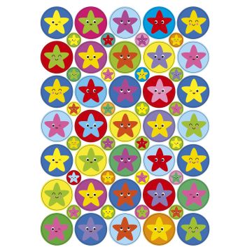 Star Stickers 24mm and 10mm