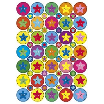 Combination Pack of Stickers 24 and 10mm - Pack of 885