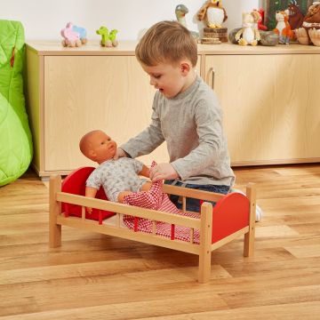 Dolls Wooden Cradle