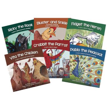 Birds Behaving Badly Book - Pack of 6