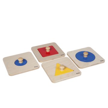 Nienhuis Montessori - Single Shape Puzzle Set