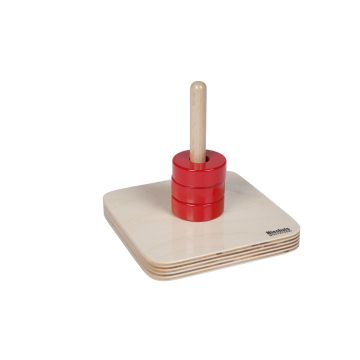 Nienhuis Montessori - Discs On Vertical Dowel