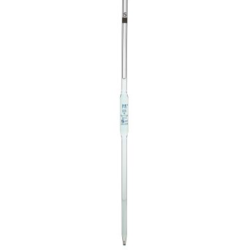 Class B Bulb Form Pipettes - 5ml - White Graduation - Pack of 5