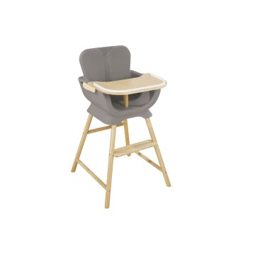 Igloo High Chair and Tray - Grey
