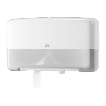 Tork Twin Mini Jumbo Toilet Roll Dispenser