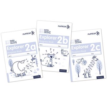 Numicon Number 2 Explorer Progress Book ABC