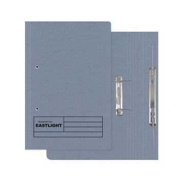 Eastlight Transfer Spring Files Foolscap - Blue - Pack of 50