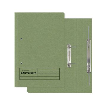 Eastlight Transfer Spring Files Foolscap - Green - Pack of 50