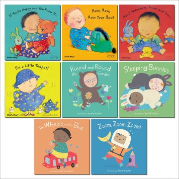 Baby Rhyme Time Board Books - Pack of 8