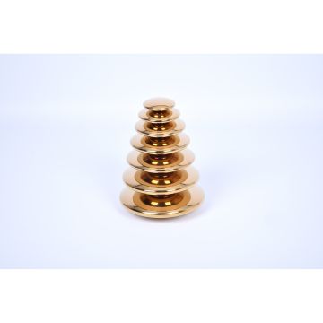 TickiT Sensory Reflective Gold Buttons - Pack of 7