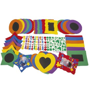 No - Glue Fun Foam Frames - Pack of 36