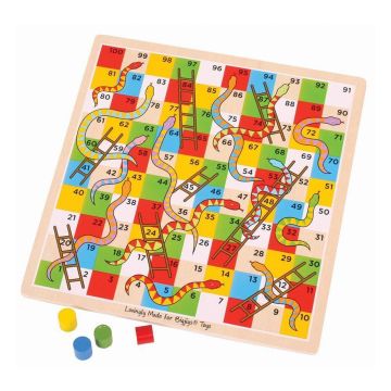 Bigjigs Toys Snakes and Ladders