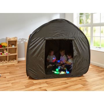Black Sensory Pod With Sensory Kit