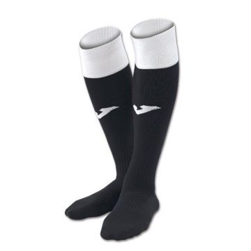 Joma Calcio Socks - 1 Pair - Black/White - Size 12-1.5