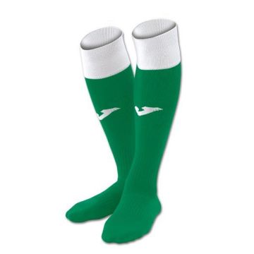 Joma Calcio Socks - 1 Pair - Green/White - Size 2-5