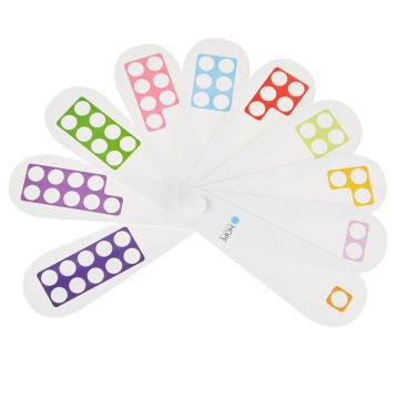 Number Frame Fans - Pack of 5