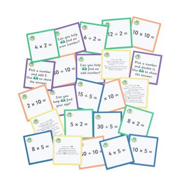 EaRL 100 Square Cards 