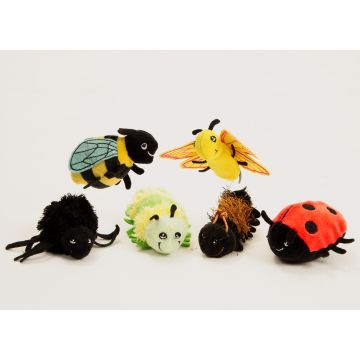 Mini Beasts Finger Puppets - Pack of 6