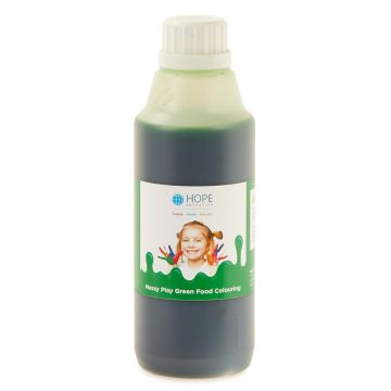 Messy Play Food Colouring - Green