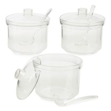 Transparent Potion Pots - Pack of 3 