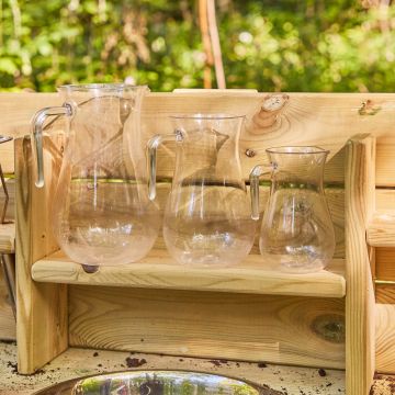 Transparent Jugs - Pack of 3 