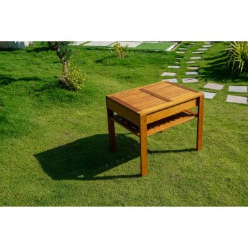 Outdoor Sorting Table for 4 Boxes