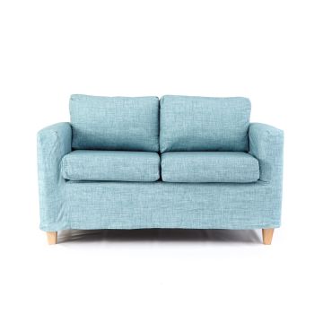 Sofa With Removable Covers - Soft Blue