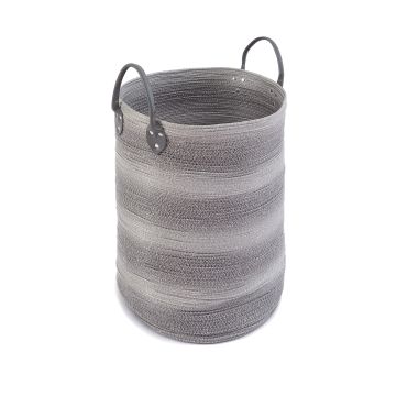 Grey/White Toy Basket