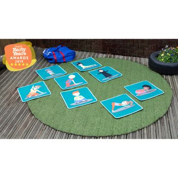 Square Yoga Placement Mats