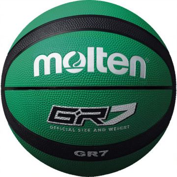 Molten BGR Basketball - Size 7 - Green/Black