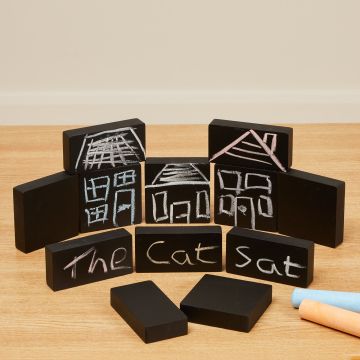 Chalkboard Blocks - Pack of 12 