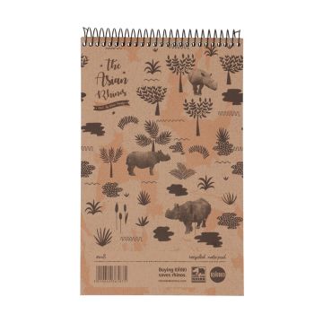Rhino Recycled Shorthand Notebooks - 200 x 126mm - Pack of 10